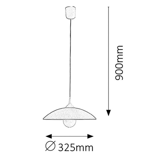 Závěsné svítidlo Cupola 4614 lw1 bílé