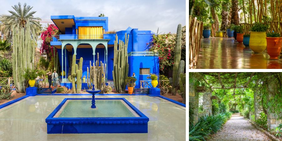 Majorelle Garden v marockém Marrákeši