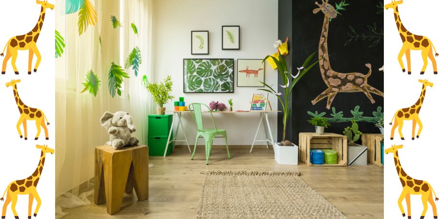 Jak zařídit dětský pokoj ve stylu safari?